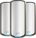 NETGEAR Orbi 970 Series Quad-Band WiFi 7 Mesh Network System, Router + 2 by NETGEAR