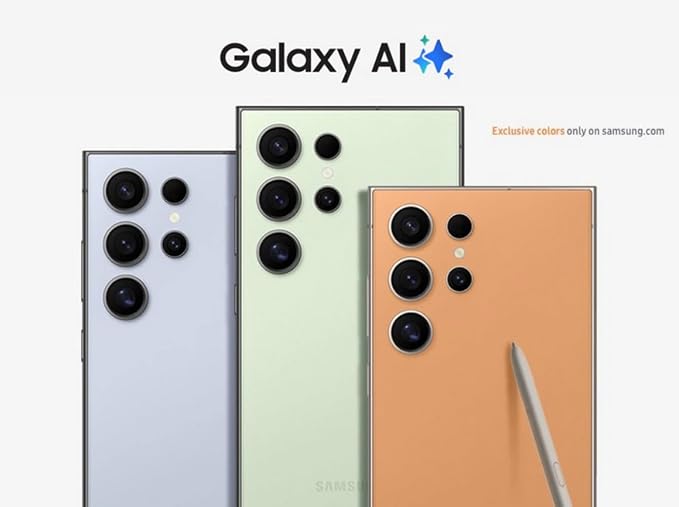 Samsung Galaxy S24 Ultra 5G, US Version, Titanium Orange - Image 2