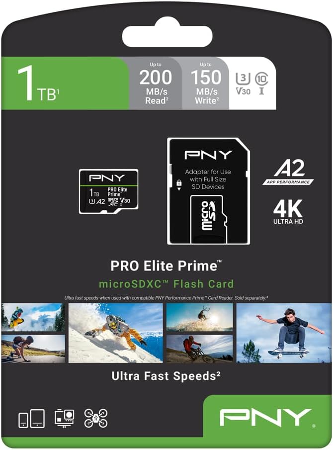 PNY 1TB PRO Elite Prime™ C10 U3 V30 A2 microSDXC Flash Memory Card – Ultra-Fast - Image 12