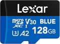 Lexar 128GB Blue Micro SD Card Up to 160MB/s, microSDXC UHS-I Memory Card by Lexar