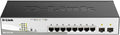 D-Link 10-Port Gigabit Smart Managed PoE+ Switch | 8 PoE+ Ports + 2 SFP Ports | by D-Link