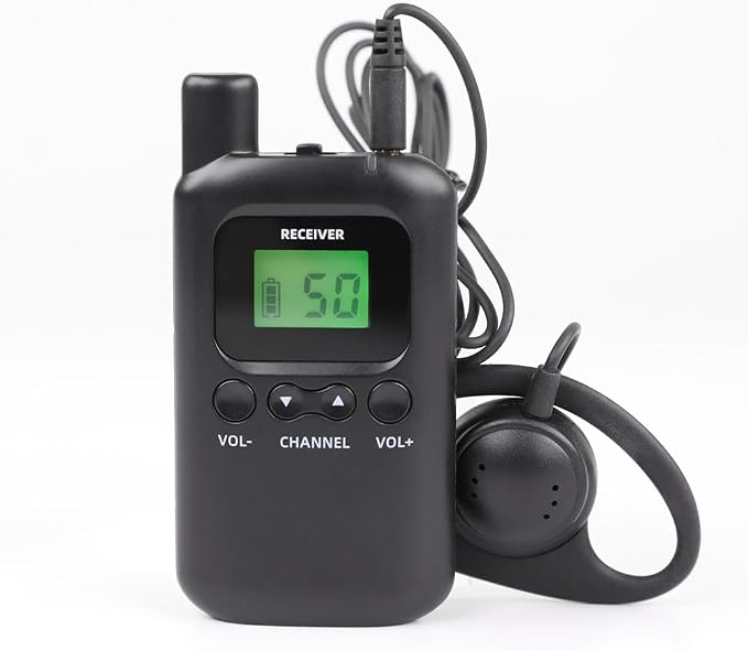 AGJ Wireless Tour Guide System, Tour Guide Headsets, Tour Guide Microphone 1 - Image 4