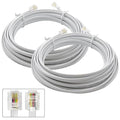 Phone Cable 25 Feet Telephone Line Cord by XANHAM