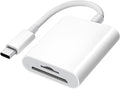 USB C SD Card Reader for iPhone 15 16/iPad/MacBook/Mac, xdgeLoad USB-C Type C by xdgeLoad