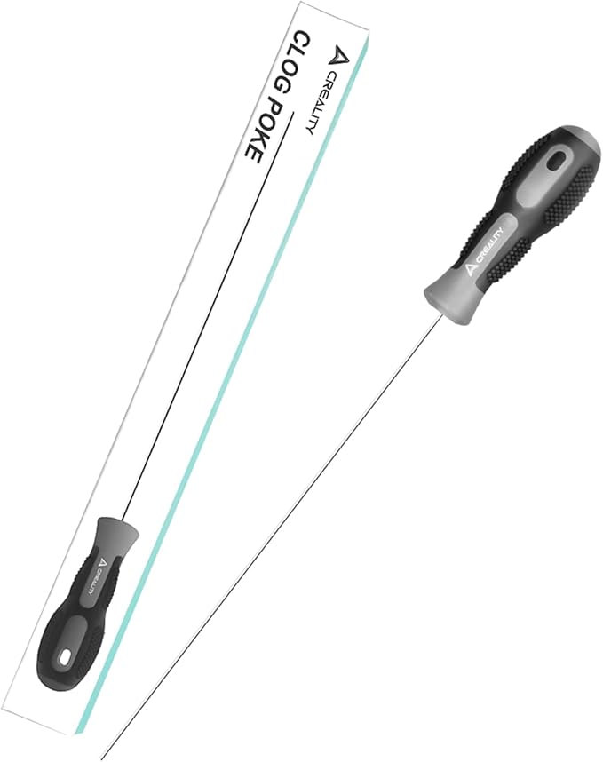Creality Clog Poke, 3D Printer Nozzle Cleaning Kit, Φ1.5mm L210mm Prolong by Creality