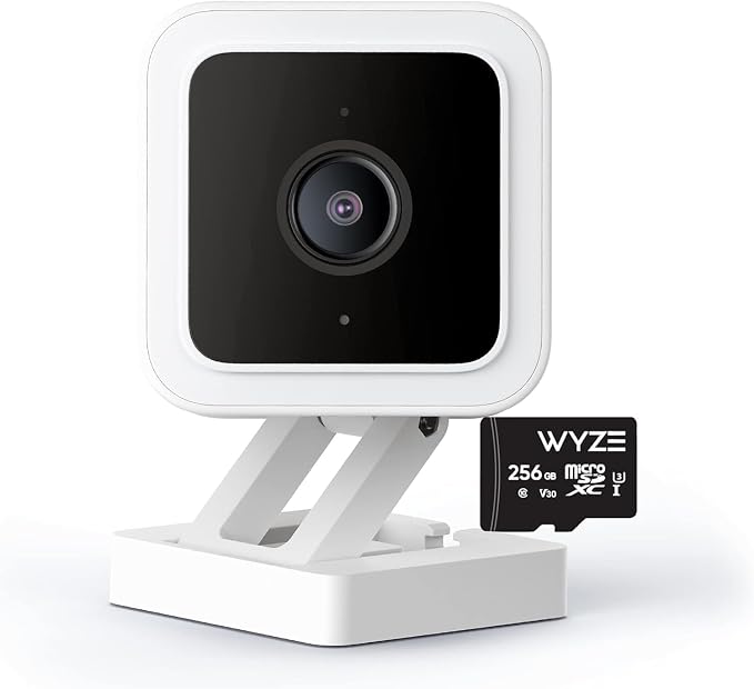 Cam V3 Smart Home Security Camera, Indoor/Outdoor Use, IP65-Rated, 1080p Plug-in by WyzeLifestyle