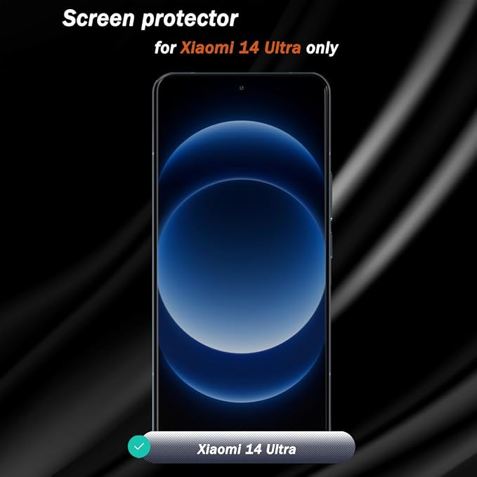 Tempered Glass for Xiaomi 14 Ultra Outer Screen Protector - Image 2