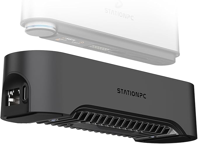 PocketCloud Dock for Portable NAS, M.2 NVMe Slot, Expend Storage, 2.5GbE by STATIONPC