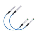 ipolex Colored 10G SFP+ Twinax Cable, Direct Attach Copper Passive Cable in Blue by ipolexUS