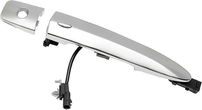 Driver Door Handle Chrome, Compatible by Gledewen