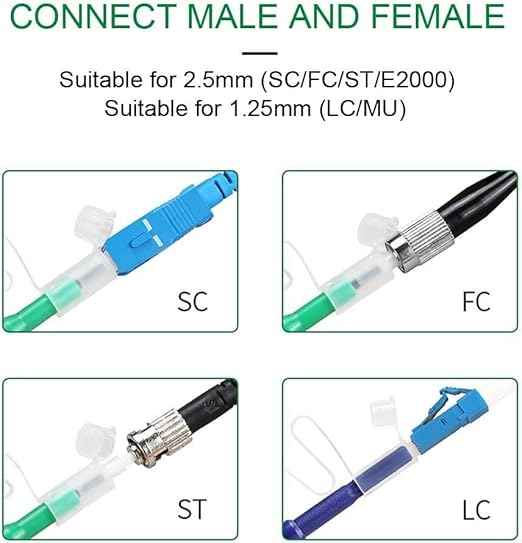 Fiber Cleaner Fiber Optical Tools, SC/APC and FC/APC, 800+ Clean Times - Image 6