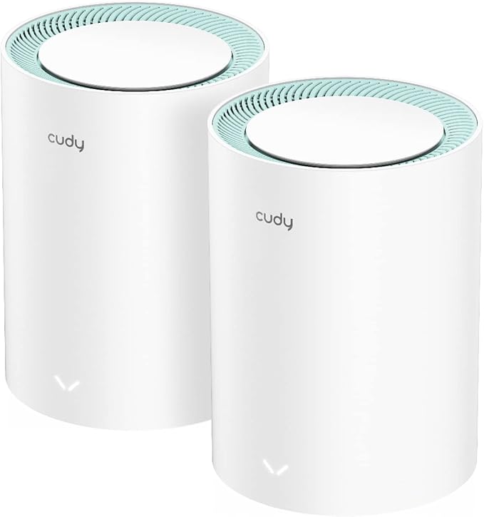 Cudy M1300 2-Pack AC1200 Gigabit Whole Mesh WiFi System, Dual Band, WiFi by Cudy