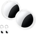 2 Pack Tracker Tags Pair with Apple Find My Bluetooth Air Smart Tags Key Finder by CYBERDOT