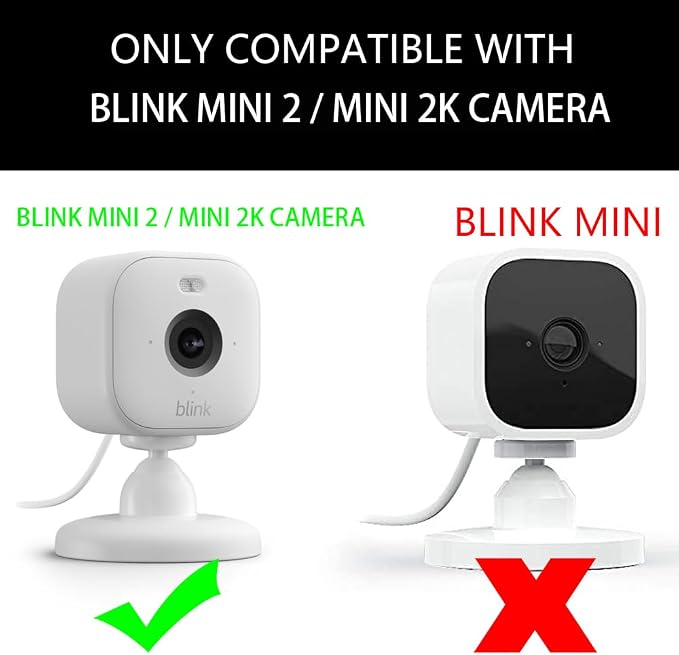 Teccle 2 Pack Window Mount for Blink Mini 2k / 2, Through Glass Use Blink - Image 2