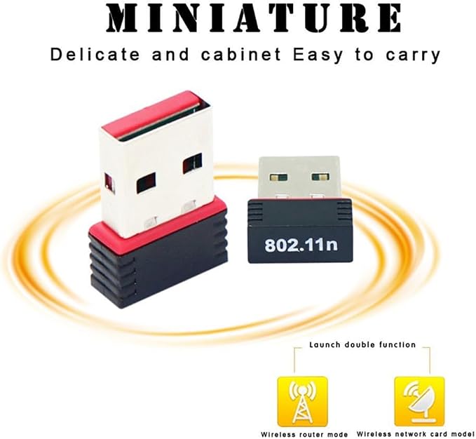 Mini 150MPS USB 2.0 Stick WiFi 802.11n Wireless LAN Network Adapter Stick - Image 7