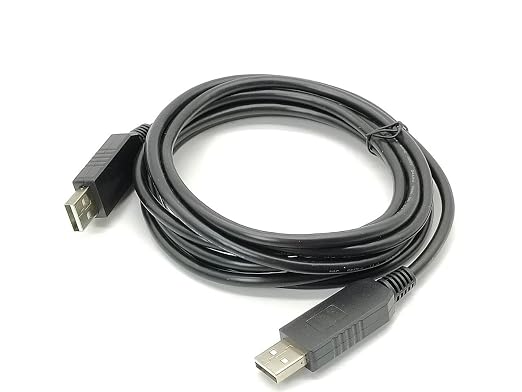 USB 2.0 Male to Male Null Modem Cable, 2.5 Meters, FTRS232RL Chip, USB NMC-2.5M - Image 5