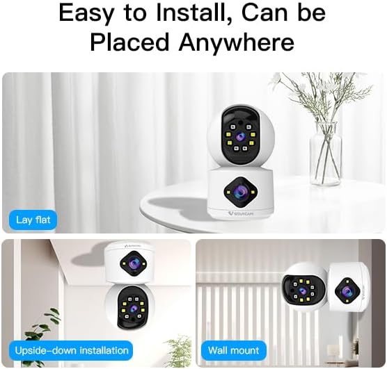 VSTARCAM 720P Double-Lens Indoor Cameras - Image 5