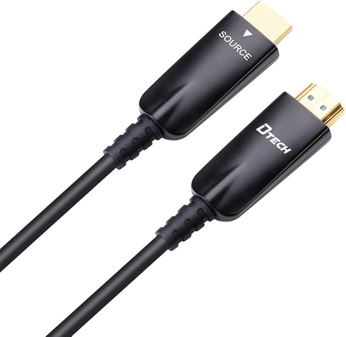 DTECH 50ft Fiber Optic HDMI Cable - Image 5