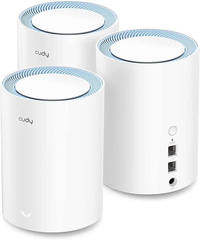 Cudy M1200 3-Pack AC1200 Whole Home Mesh WiFi System, 2.4GHz 5GHz Dual Band - Image 2