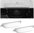 2PCS Backup Camera Rain Shield, Carbon Fiber Backup Camera by VKQTS