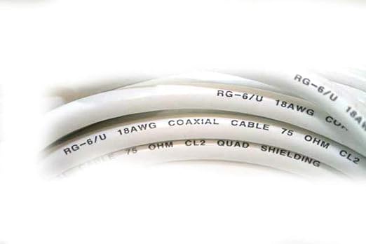 Monoprice 100ft RG6 75Ohm, Quad Shield, CL2 Coaxial Cable - Image 3