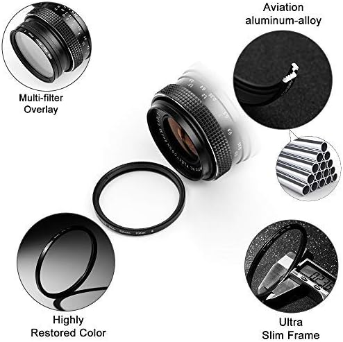 Sedremm Compatible with 58mm Star Filter 3 Pieces Starburst Lens Filter Canon - Image 2
