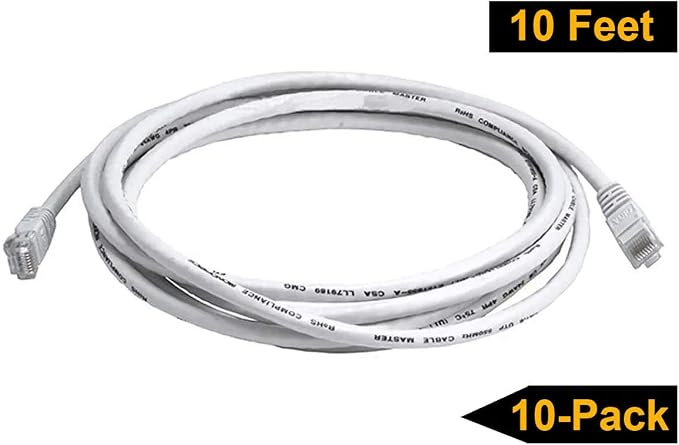 iMBAPrice 25 ' Cat5e Network Ethernet Patch Cable, 10 Pack - Image 5