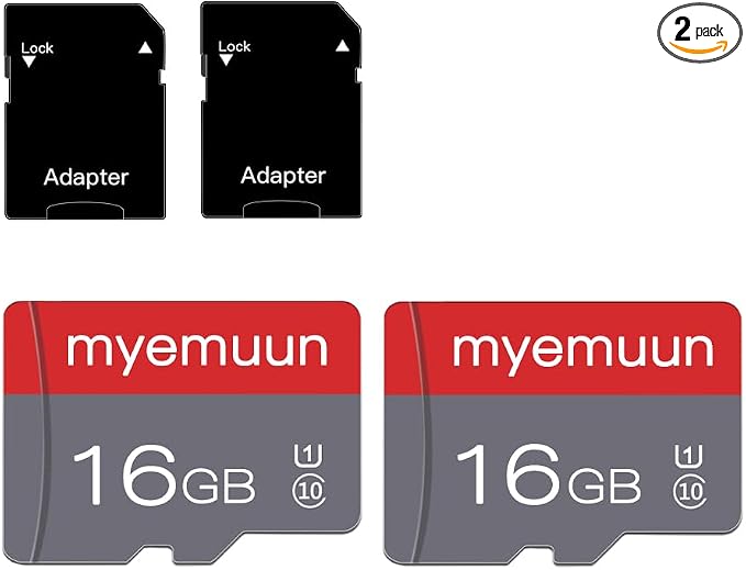 2 Pack 16 GB Micro Memory Card by Unknown
