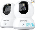 blurams 5G Indoor Camera, 2K Nanny Cam, 360° PTZ Pet Camera by Blurams