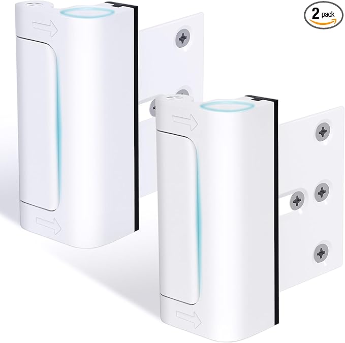2Pack Door Reinforcement Lock Withstands 800lbs of Force by AceMining