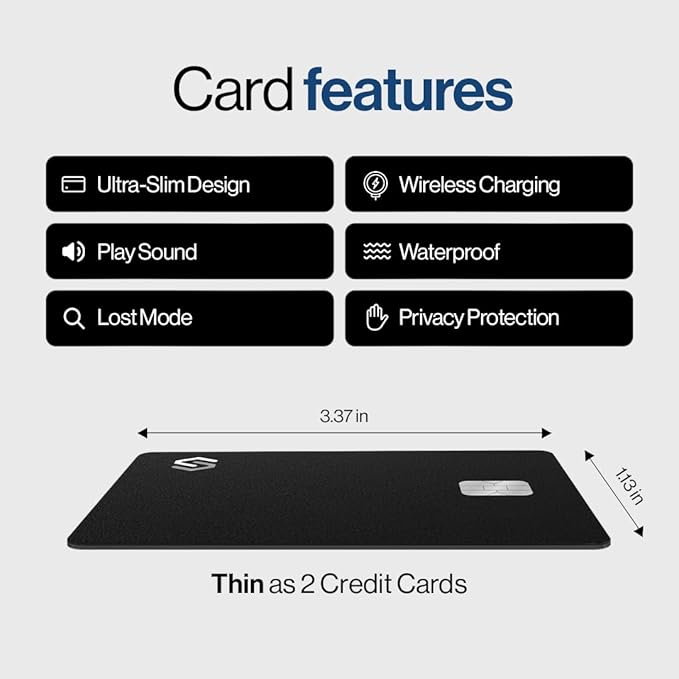 SPOTMINDERS Apple MFi Certified Credit Card Wallet Tracker PRO 4-Pack Works - Image 8
