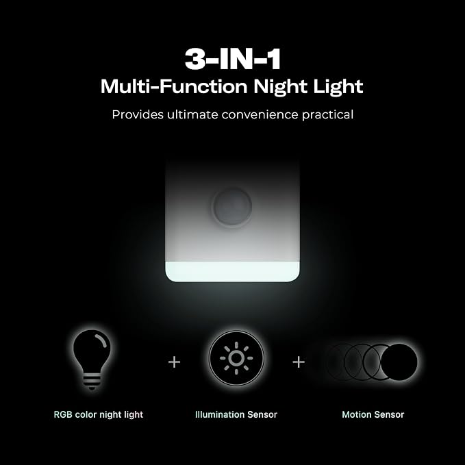 THIRDREALITY Multi-Function Night Light 2 Pack, Zigbee Repeater, 3-in-1 - Image 3