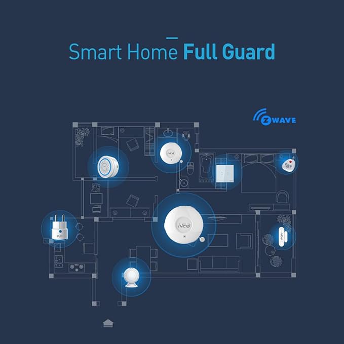 NEO Z-Wave Plus 700s Water Leak Sensor, Smart Water Detector - Image 8