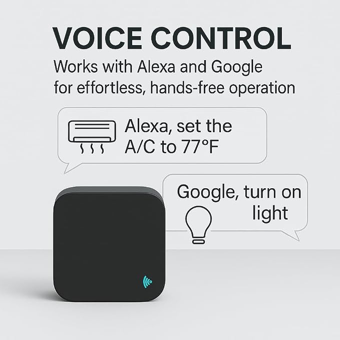 Wi-Fi Universal IR/RF Remote Hub 433.92 MHz Fixed-Code Only, App Control via - Image 4
