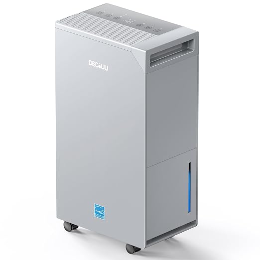 5000 Sq.Ft Energy Star Most Efficient 2024 Dehumidifier, Max 100 Pint Moisture by DrySmartLiveBetter