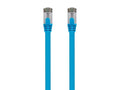 Monoprice Cat8 25ft Blue Patch Cable Double Shielded 26AWG 2GHz 40G Pure Bare by Monoprice