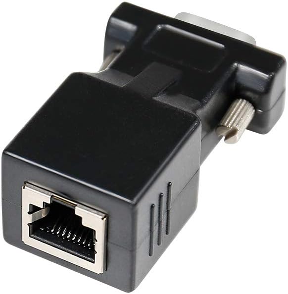 DTECH DB9 to RJ45 Serial Adapter RS232 Female to RJ-45 Female Ethernet - Image 5