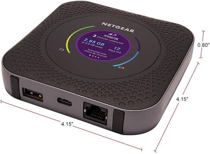 NETGEAR Nighthawk M1 4G LTE WiFi Mobile Hotspot – Up to 1Gbps Speed, Works Best - Image 4
