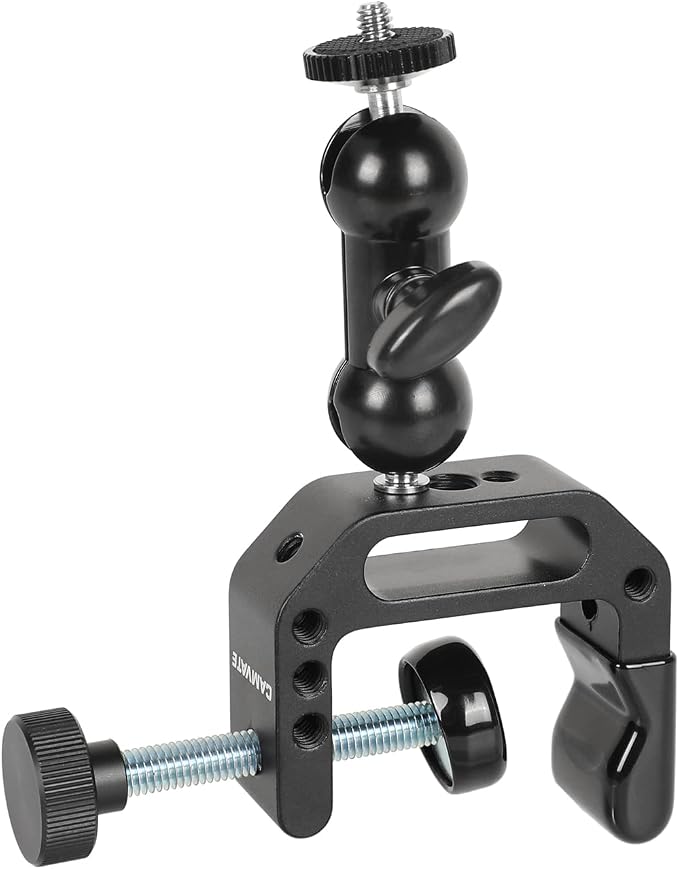 CAMVATE Camera Clamp Mount for DSLR Camera Led Video Light and Binoculars by CAMVATE