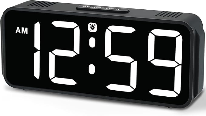 Peakeep Tiny Small Digital Alarm Clock Plug in by PEAKEEP