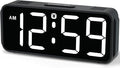 Peakeep Tiny Small Digital Alarm Clock Plug in by PEAKEEP