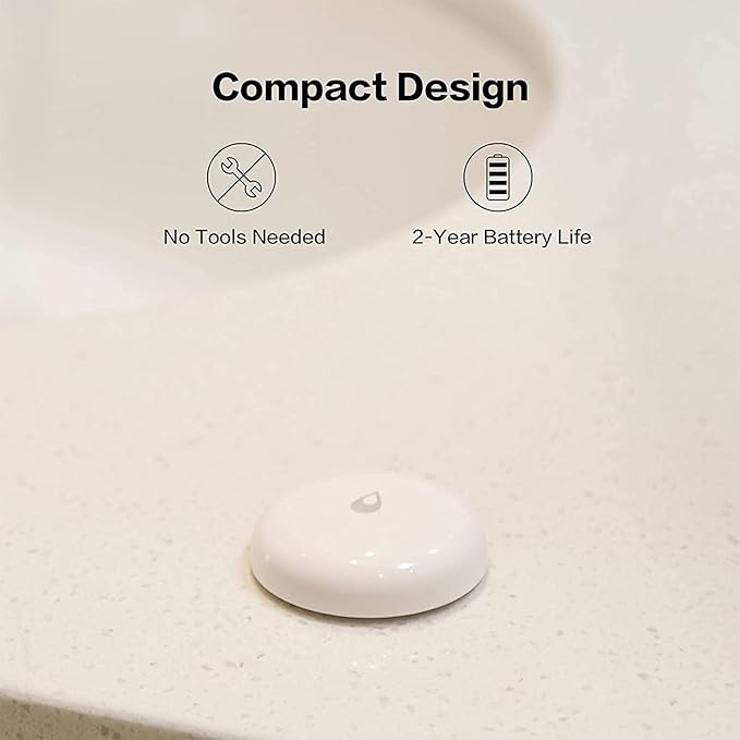 Aqara Water Leak Sensor, Zigbee Wireless Water Leak Detector - Image 4
