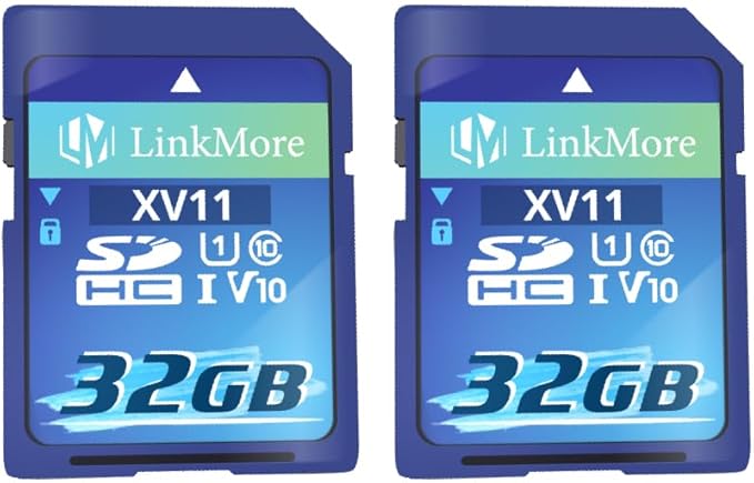 LinkMore 32GB Full-Size SD Card, SDHC Compatible by LinkMore