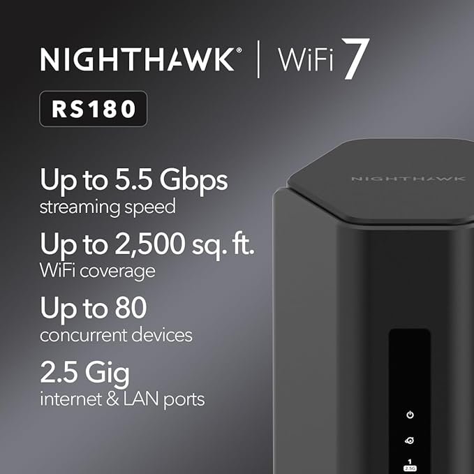 NETGEAR Nighthawk Dual-Band WiFi 7 Router - Image 2