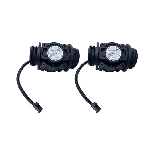 1" Water Flow Sensor Food-Grade Switch Hall Effect Flowmeter Fluid Meter - Image 6