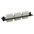 LC/MM Fiber Patch Panel, 3 Multimode Gray 4 Channels LC Adapters, 12 Fiber Ports by Duogaliaopticalfiberproduct