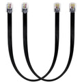 RJ12 Cable Short 1 Foot Telephone Line Cord by XANHAM