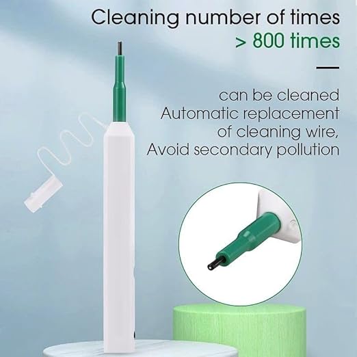 Fiber Optic Connector Cleaning Pen, SC/APC and FC/APC, 800+ Clean Times - Image 7