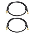 MOOKEERF KMR240 SMA Male to SMA Male Coaxial Cable 50 ohm Coax Ultra Low Loss by MOOKEERF