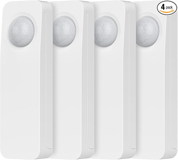 THIRDREALITY Zigbee Motion Sensor 4 Pack, Zigbee Hub Required, Pet Friendly by ThirdReality